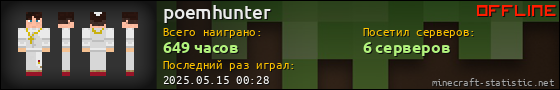 Юзербар 560x90 для poemhunter