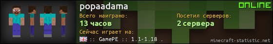 Юзербар 560x90 для popaadama