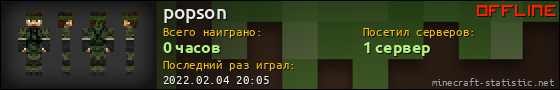 Юзербар 560x90 для popson