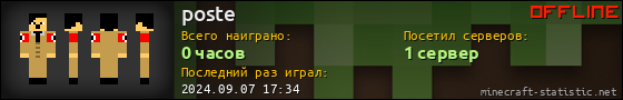 Юзербар 560x90 для poste
