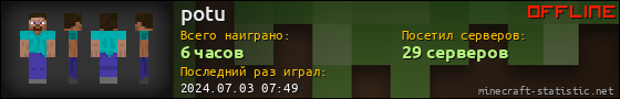 Юзербар 560x90 для potu