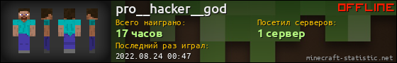 Юзербар 560x90 для pro__hacker__god