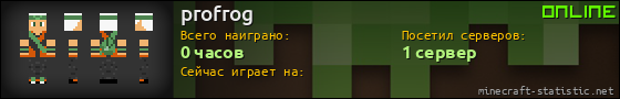 Юзербар 560x90 для profrog