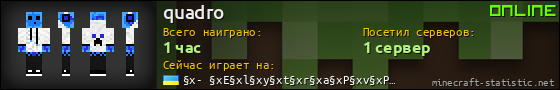 Юзербар 560x90 для quadro