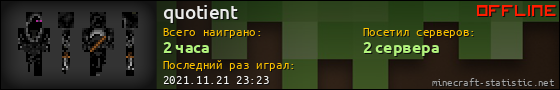 Юзербар 560x90 для quotient