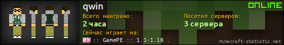Юзербар 560x90 для qwin