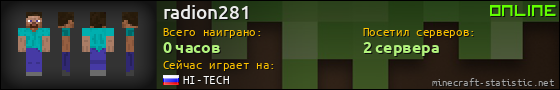 Юзербар 560x90 для radion281
