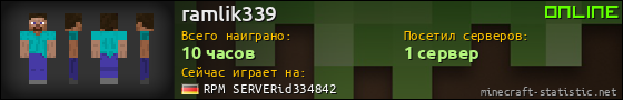 Юзербар 560x90 для ramlik339