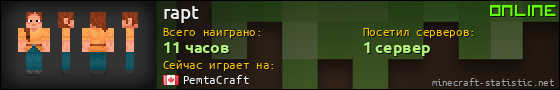 Юзербар 560x90 для rapt