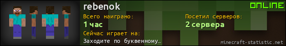 Юзербар 560x90 для rebenok