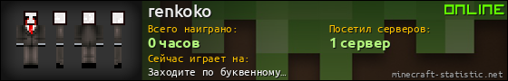 Юзербар 560x90 для renkoko