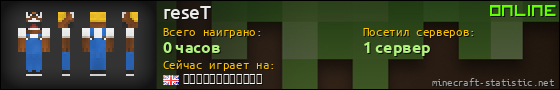 Юзербар 560x90 для reseT
