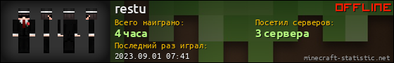 Юзербар 560x90 для restu