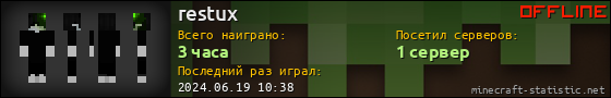 Юзербар 560x90 для restux