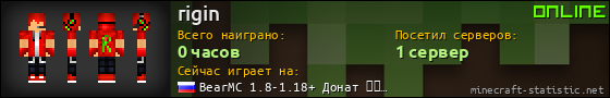 Юзербар 560x90 для rigin