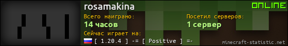 Юзербар 560x90 для rosamakina