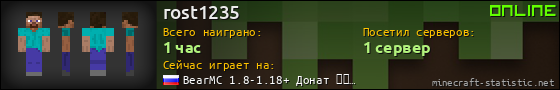 Юзербар 560x90 для rost1235