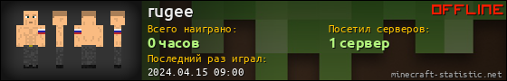 Юзербар 560x90 для rugee