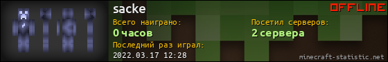 Юзербар 560x90 для sacke