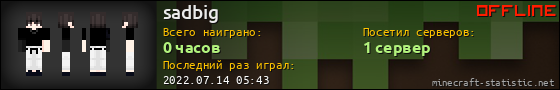 Юзербар 560x90 для sadbig