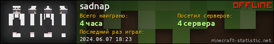 Юзербар 560x90 для sadnap