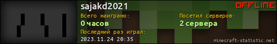 Юзербар 560x90 для sajakd2021