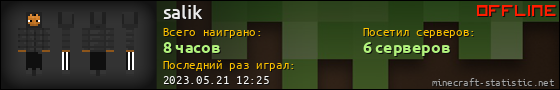 Юзербар 560x90 для salik