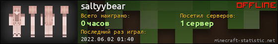 Юзербар 560x90 для saltyybear