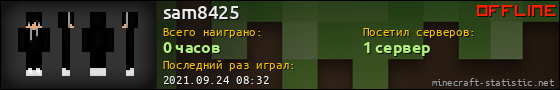 Юзербар 560x90 для sam8425