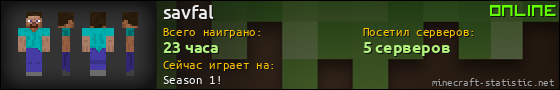 Юзербар 560x90 для savfal
