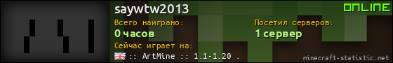 Юзербар 560x90 для saywtw2013