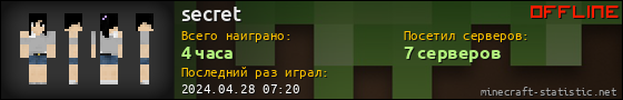 Юзербар 560x90 для secret