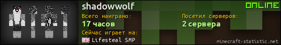 Юзербар 560x90 для shadowwolf