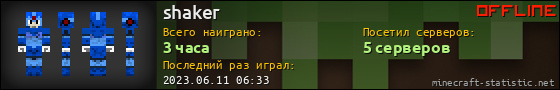 Юзербар 560x90 для shaker