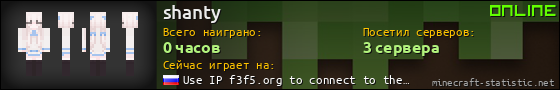 Юзербар 560x90 для shanty