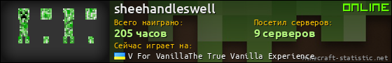 Юзербар 560x90 для sheehandleswell