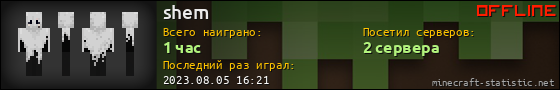 Юзербар 560x90 для shem
