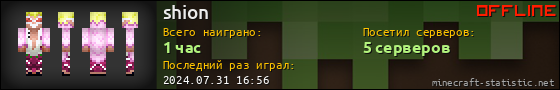 Юзербар 560x90 для shion