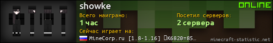 Юзербар 560x90 для showke