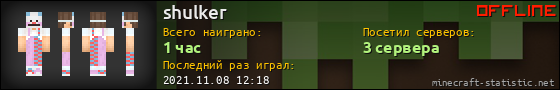 Юзербар 560x90 для shulker