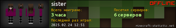 Юзербар 560x90 для sister