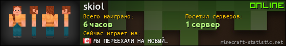 Юзербар 560x90 для skiol