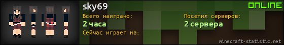 Юзербар 560x90 для sky69