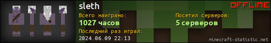 Юзербар 560x90 для sleth
