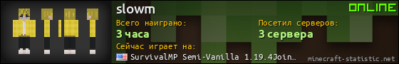 Юзербар 560x90 для slowm