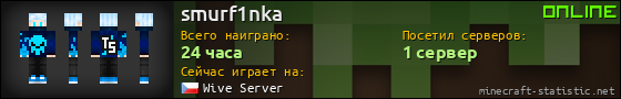 Юзербар 560x90 для smurf1nka
