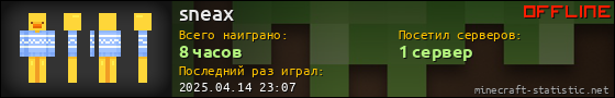 Юзербар 560x90 для sneax