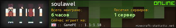 Юзербар 560x90 для soulawel