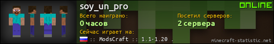 Юзербар 560x90 для soy_un_pro