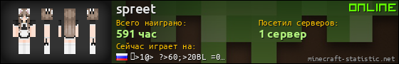 Юзербар 560x90 для spreet